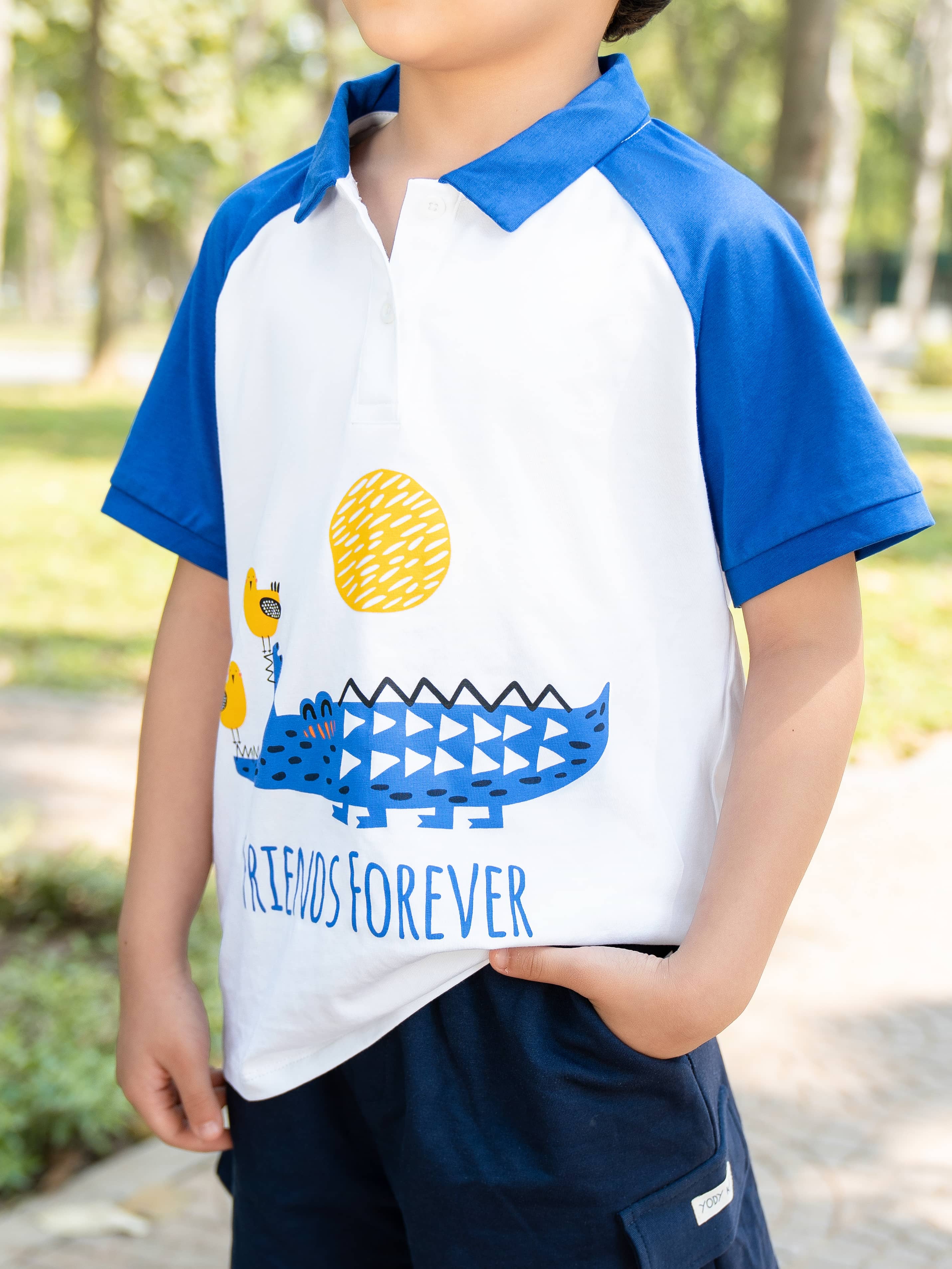 Polo Kid in cá sấu