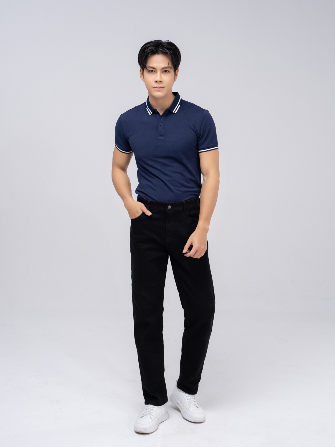 Quần Jean Nam Slim Fit Lycra Siêu Co Giãn