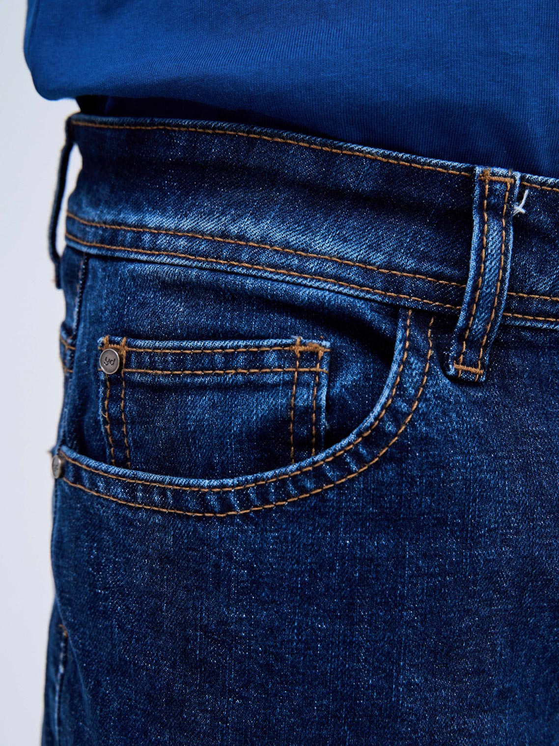 Quần Jean Nam Cotton USA Ống Suông Co Giãn Tốt