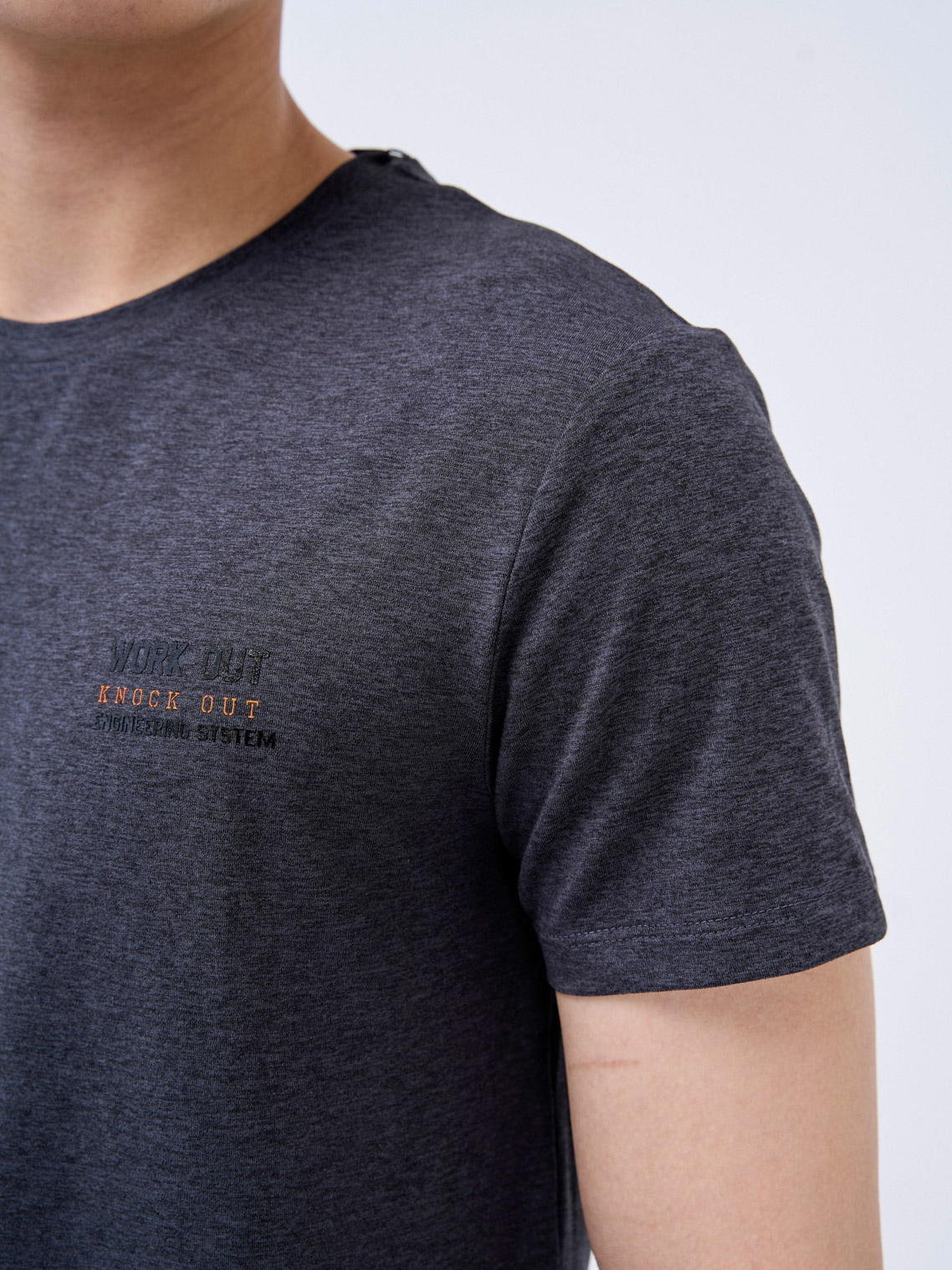 Áo Thun Nam Thể Thao In Hình Work Out