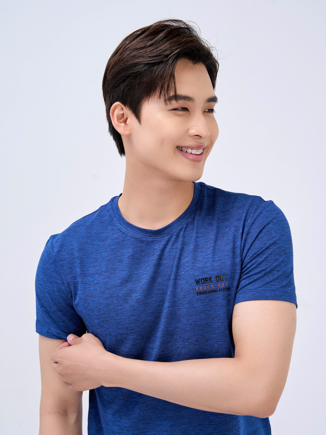 Áo Thun Nam Thể Thao In Hình Work Out