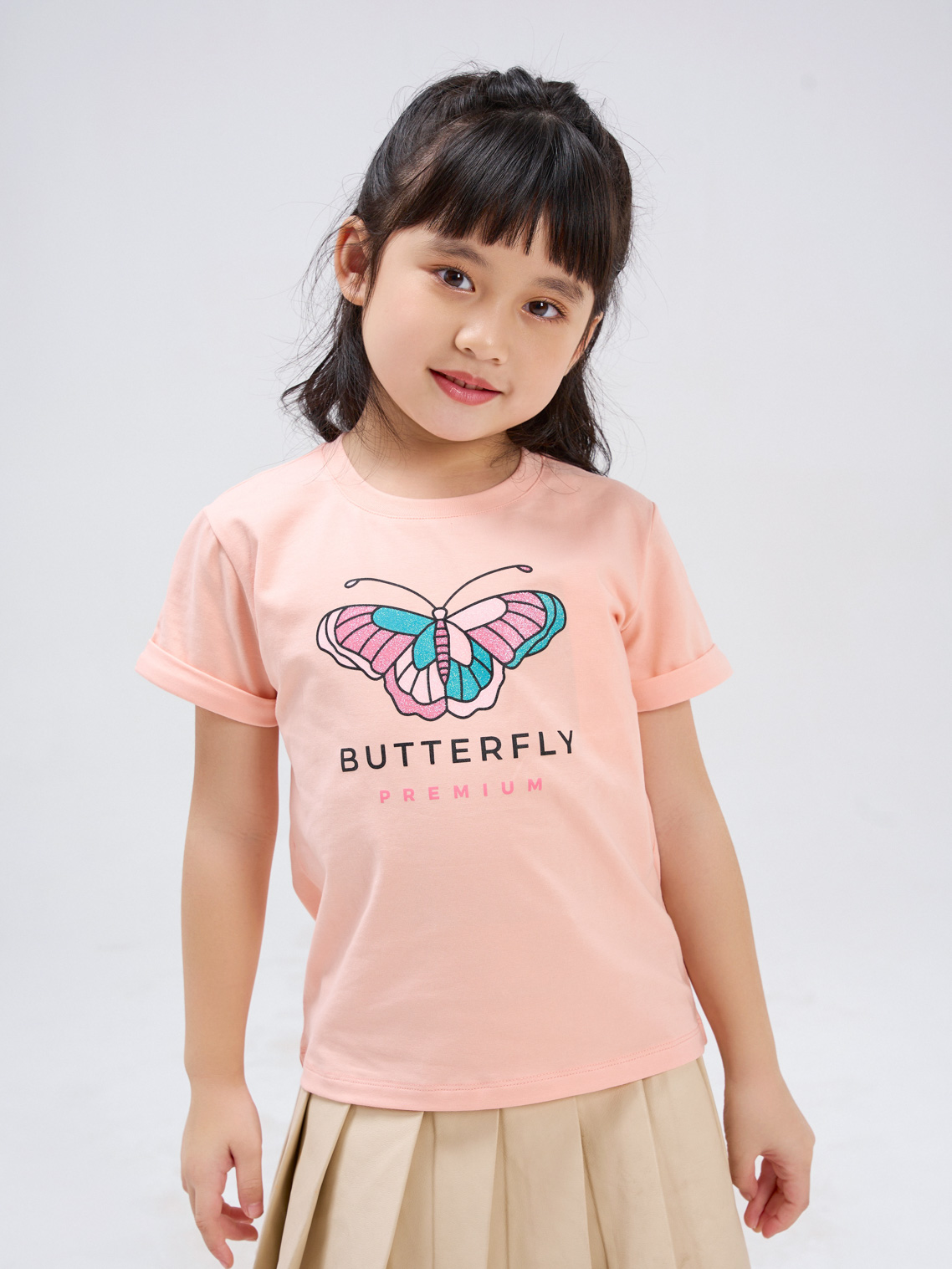 Áo T-Shirt Trẻ Em In Hình Cánh Bướm - AR Collections