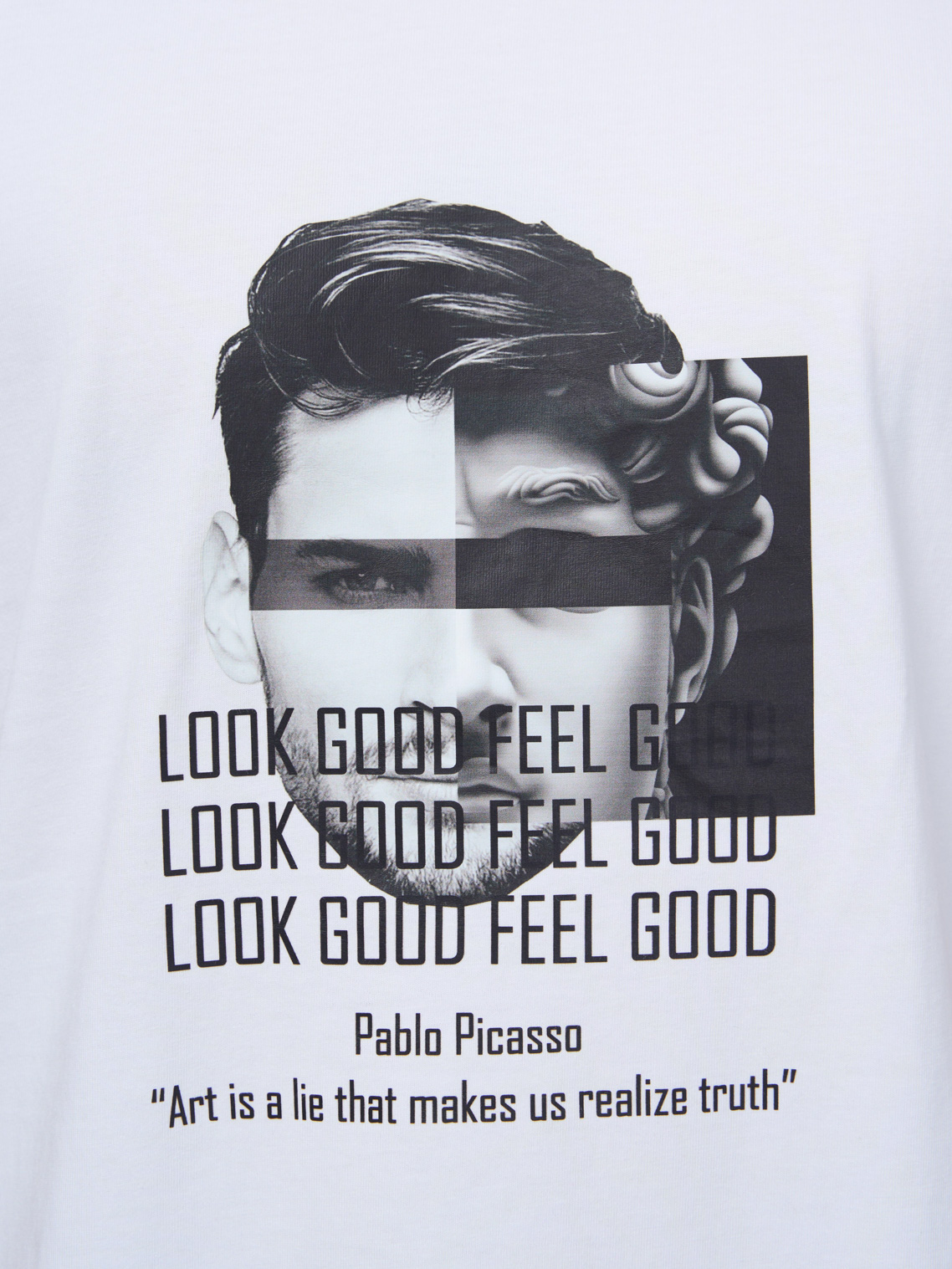 Áo Phông Nam Cổ Tròn Cotton Compact