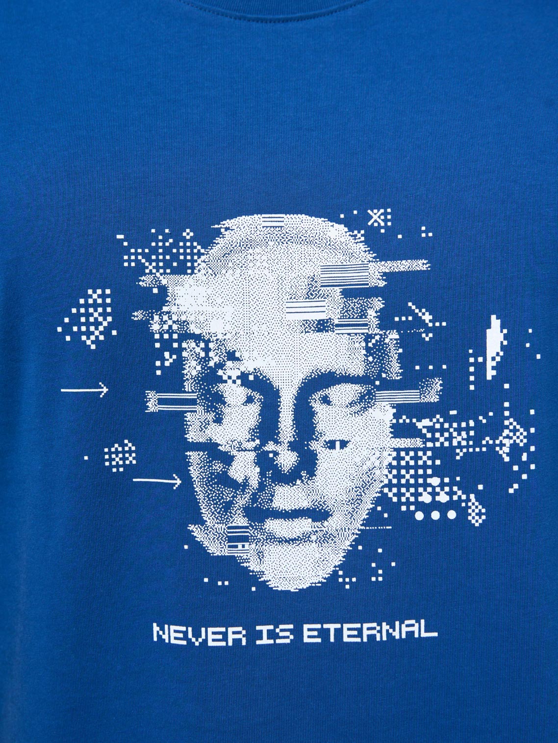 Áo Thun Nam Cổ Tròn In Hình Dot Face