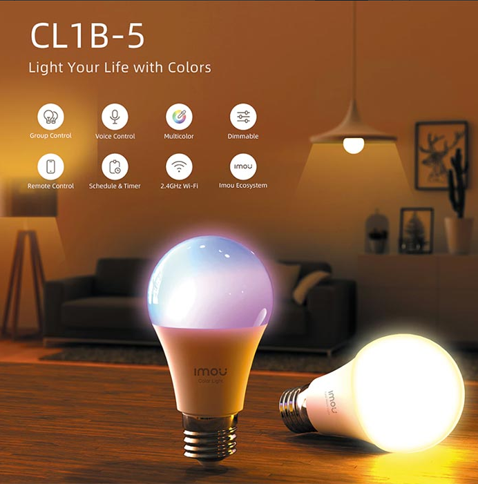 Bóng đèn LED thông minh triệu sắc màu IMOU CL1B-5