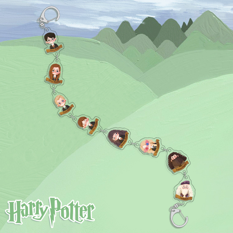 Móc khóa dây 8 Harry Potter mẫu 4