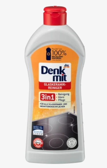 Dung dịch vệ sinh mặt bếp Denkmit Glaskeramikreiniger (300ml)
