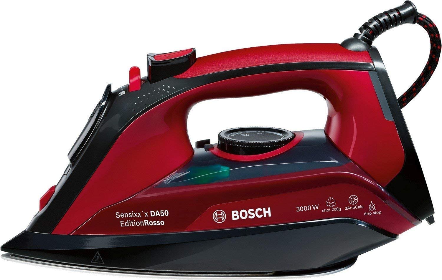Bàn là cầm tay màu đỏ Bosch TDA 503001 P - 3000 Watt
