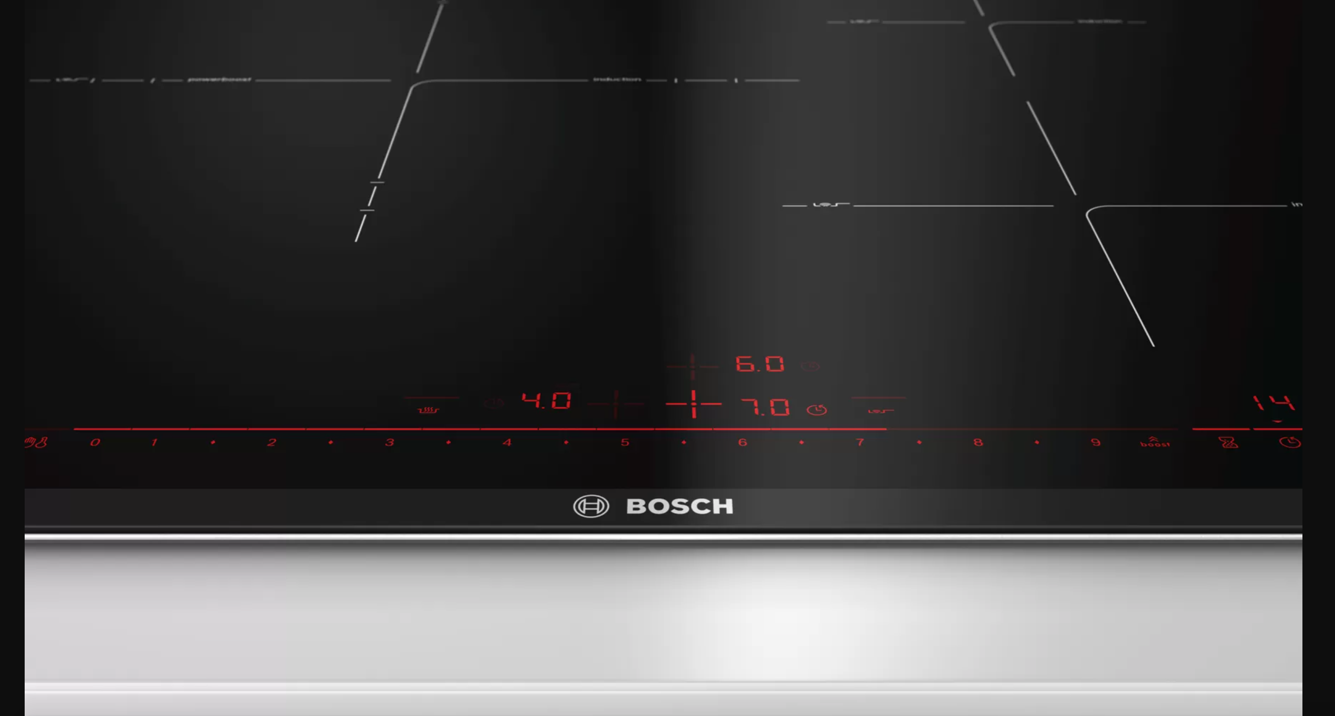 Bếp từ Bosch Serie 8 - PID775DC1E 3 vùng nấu