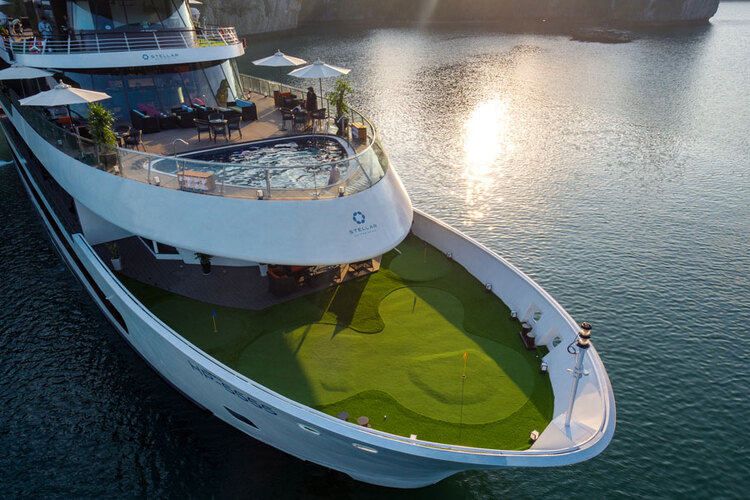 the cruise deck