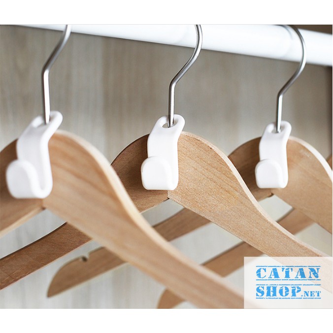 Combo 10 móc phụ tiết kiệm diện tích sử dụng cho tủ quần áo, móc áo mini đa năng Sắp Xếp Ngăn Tủ GD139-MAPhu-Trang10