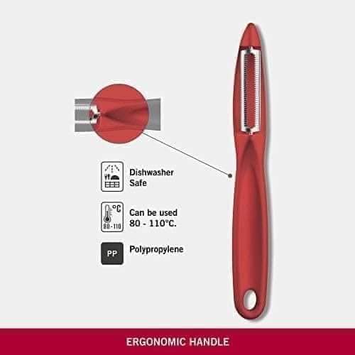 Bộ dụng cụ nhà bếp Victorinox Classic 4 món màu đỏ - Thụy Sỹ (Xách tay Đức giá gốc)
