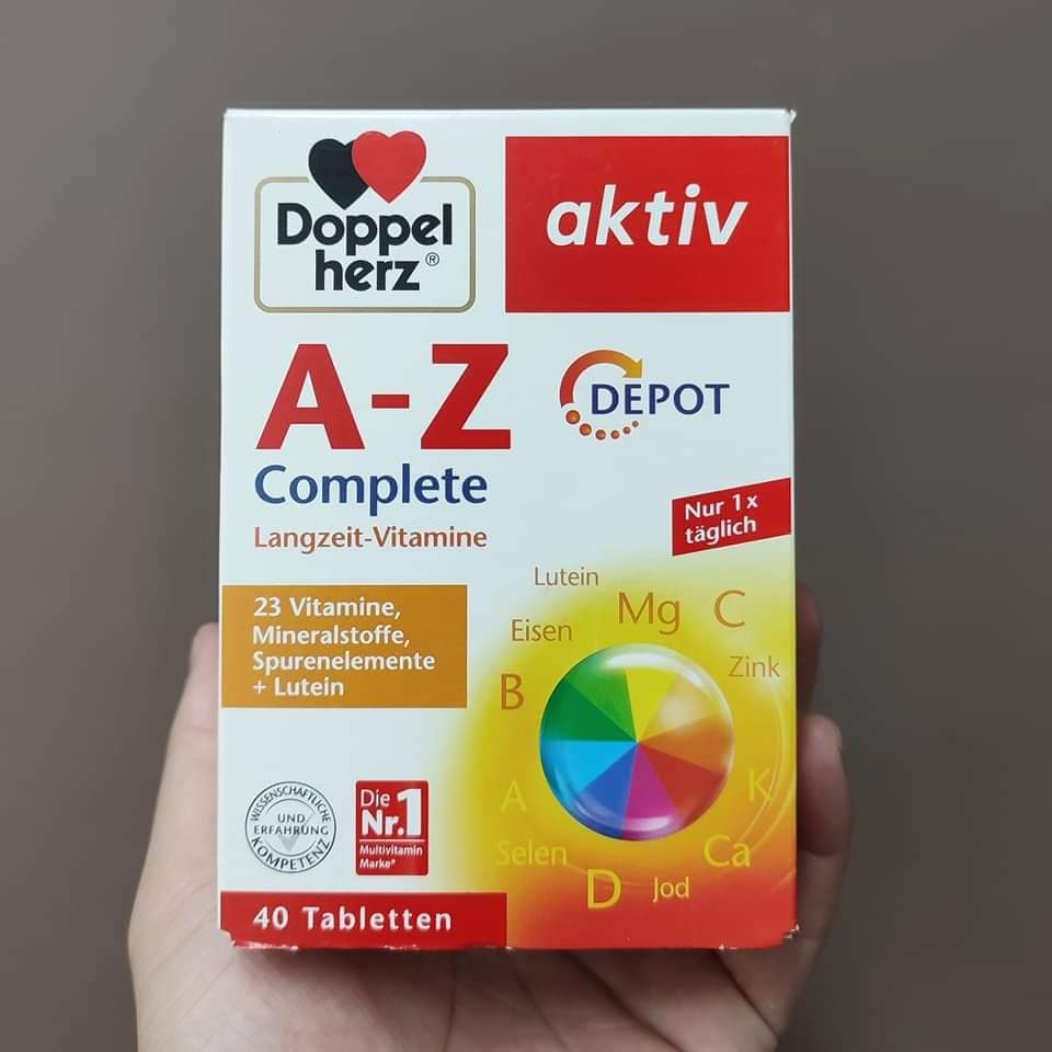 Vitamin tổng hợp A-Z  Doppel Herz complete (Date 1/2024)