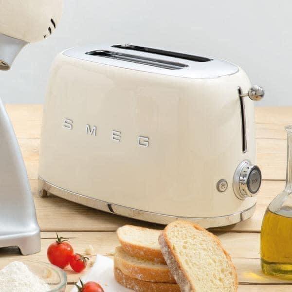 Máy nướng bánh mỳ Smeg Toaster TSF01 Creu [Xách tay Đức giá gốc]