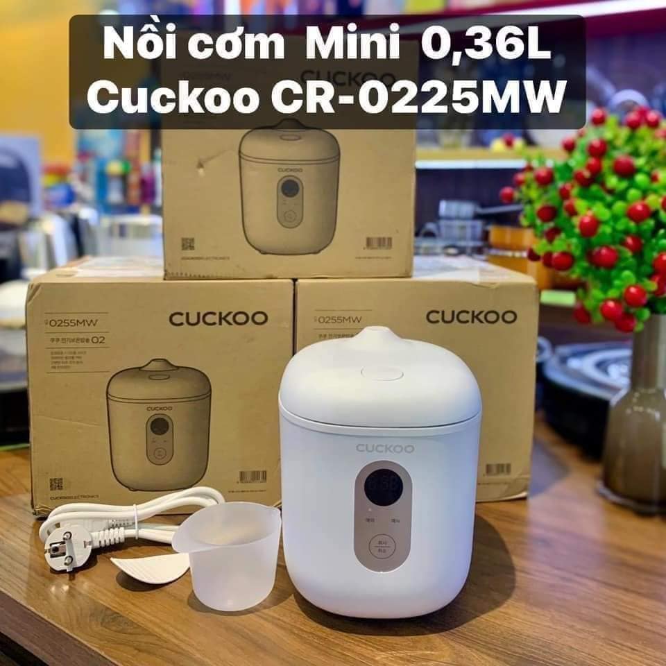 Nồi cơm mini Cuckoo CR-0255MW [Xách tay Hàn giá gốc]