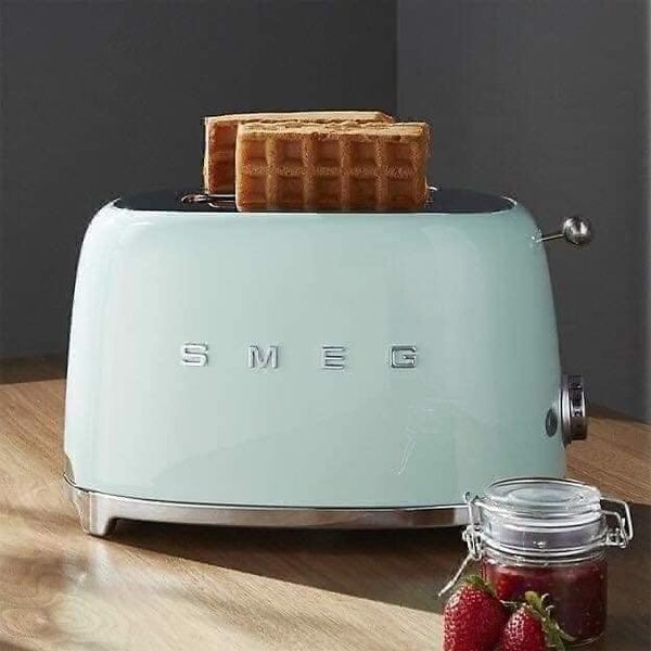 Máy nướng bánh mỳ Smeg Toaster TSF01 Creu [Xách tay Đức giá gốc]