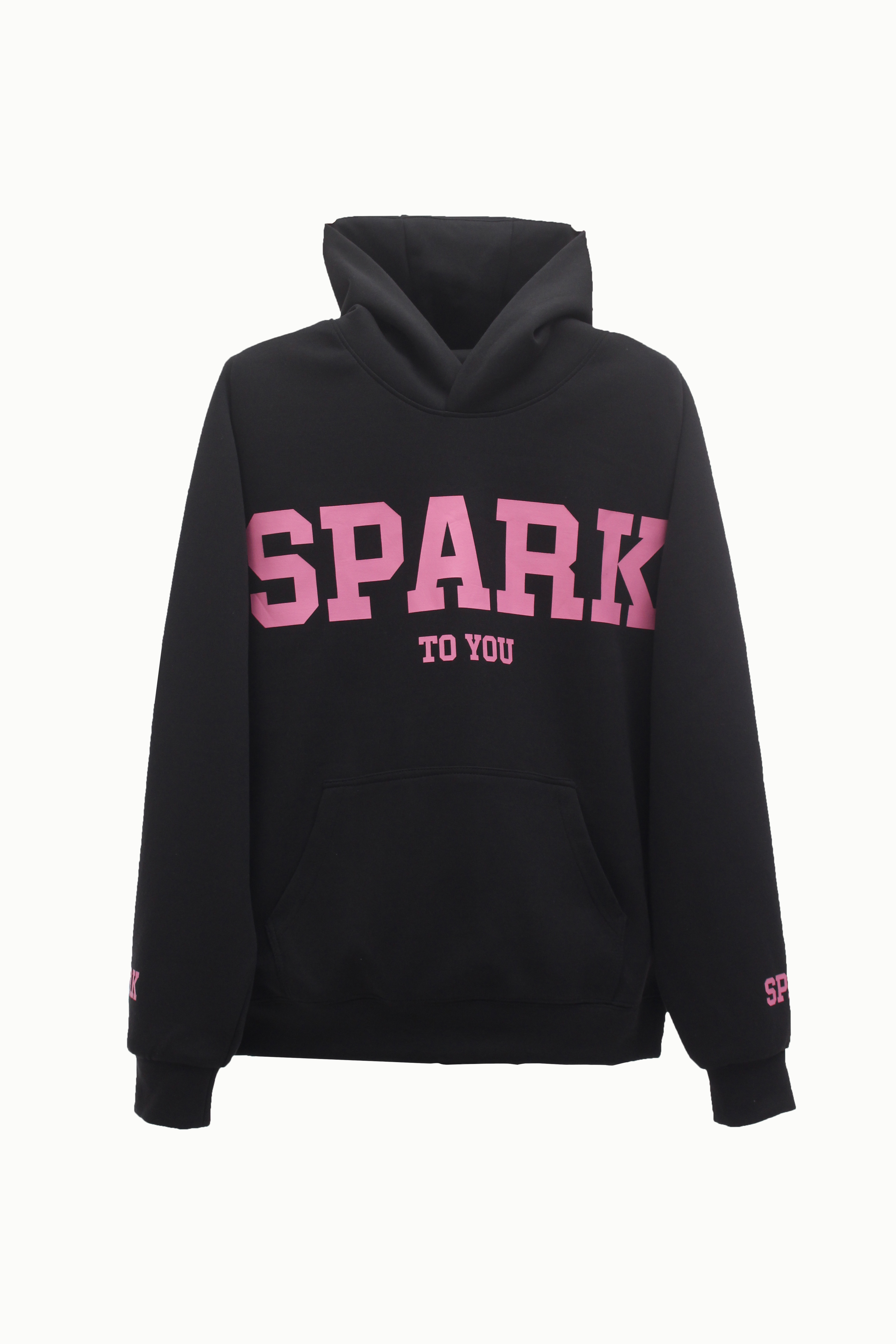 Áo hoodie nữ in chữ Spark 221ANU09
