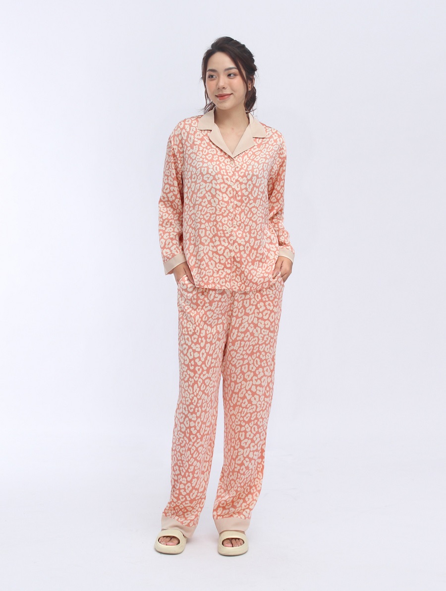 Bộ ngủ nữ pijama dài tay 221BKU01