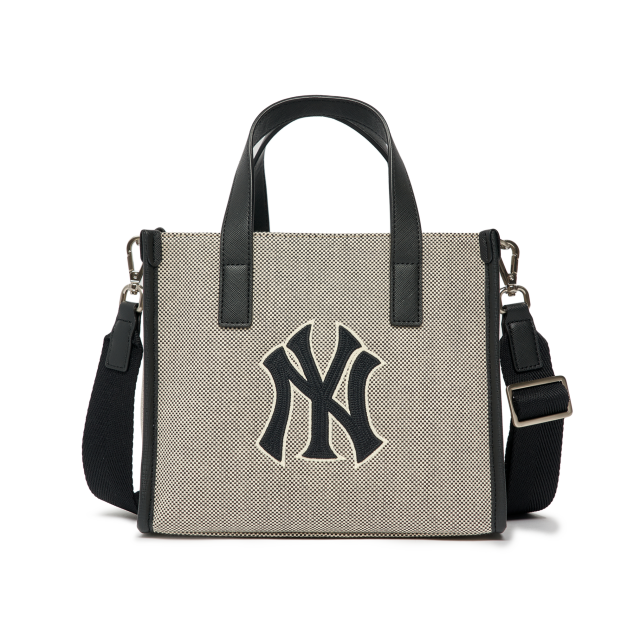 Túi MLB Basic Big Logo Canvas Small Tote Bag New York Yankees