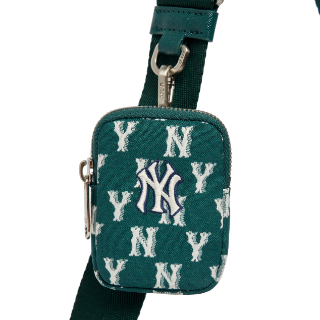 Túi MLB Classic Monogram Jacquard Crossbody Bag New York Yankees D.Green