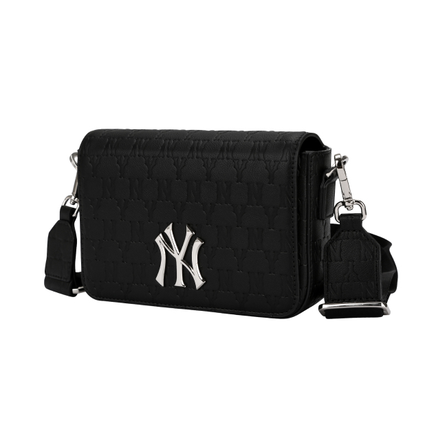 Túi MLB Monogram Hoodie Bag New York Yankees Black