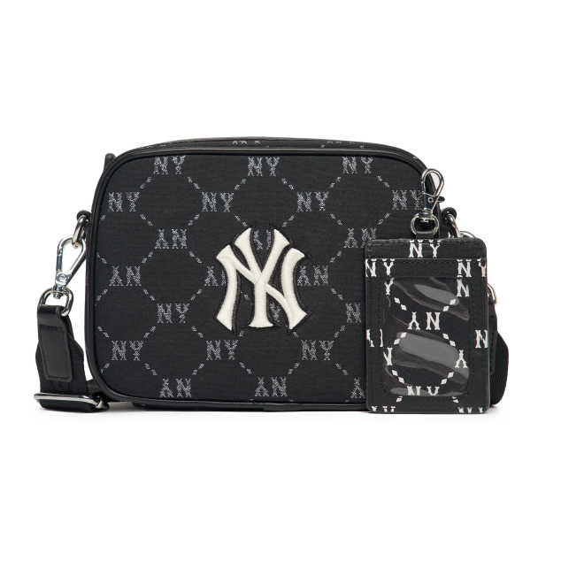 [KIDS] Túi MLB Diamond Monogram JQD Camera Bag New York Yankees Black