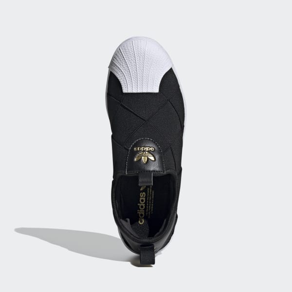 Adidas Superstar Slip-On Core Black Gold