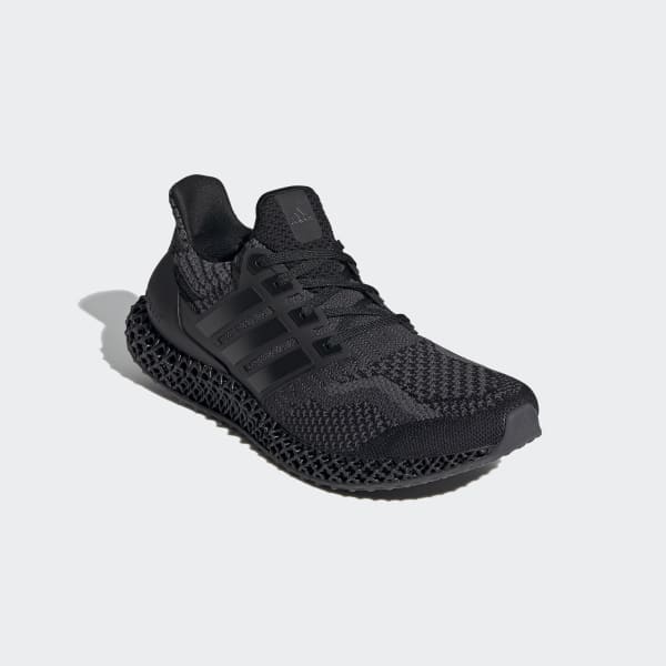 Adidas Ultra 4D 5 All Black Carbon