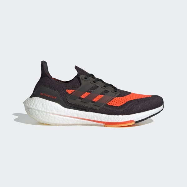 Adidas Ultraboost 21 Carbon Solar Red