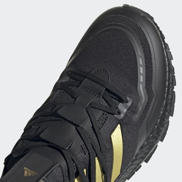 Adidas Ultraboost 20 Explorer All Black Metallic Gold