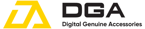logo DGA STORE - Digital Genuine Accessories - Phụ kiện điện thoại, xe hơi, tiện ích thông minh chính hãng
