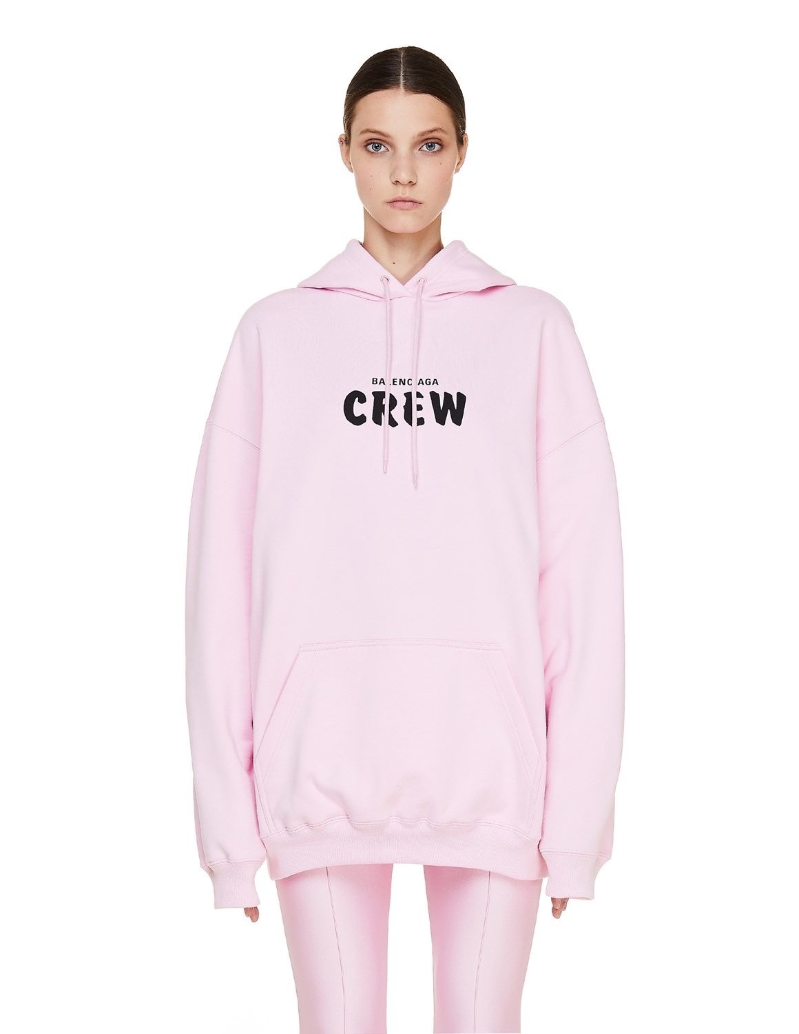 Hoodie Balenciaga Crew Pink The Player Zone