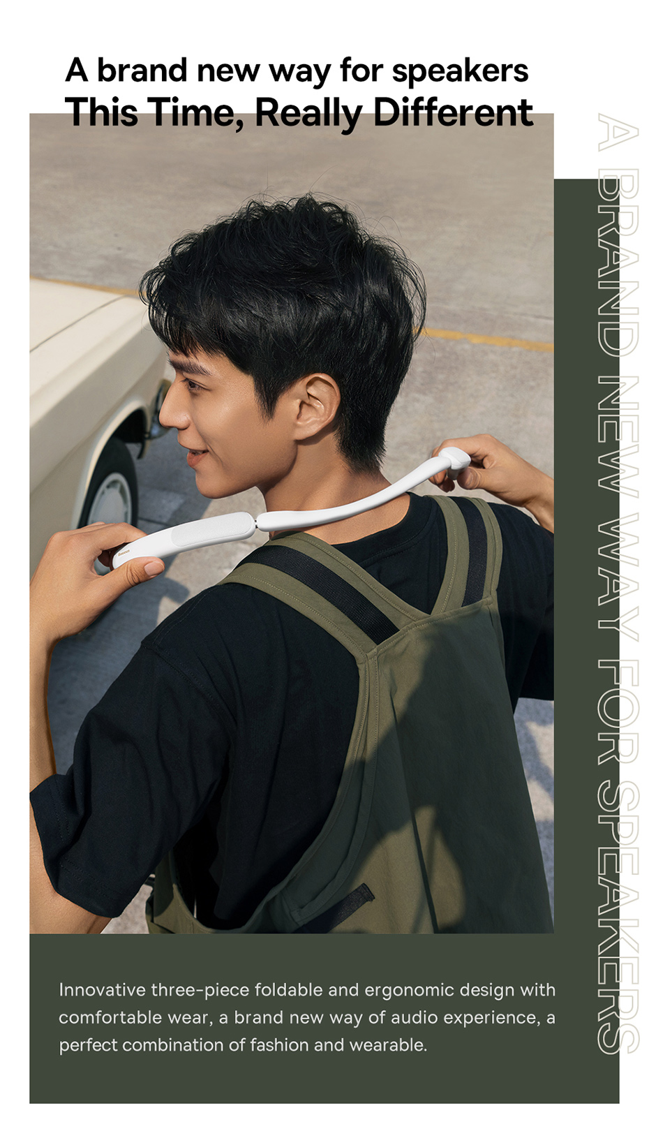 chube Loa đeo cổ Baseus AeQur N10 NeckSpeaker