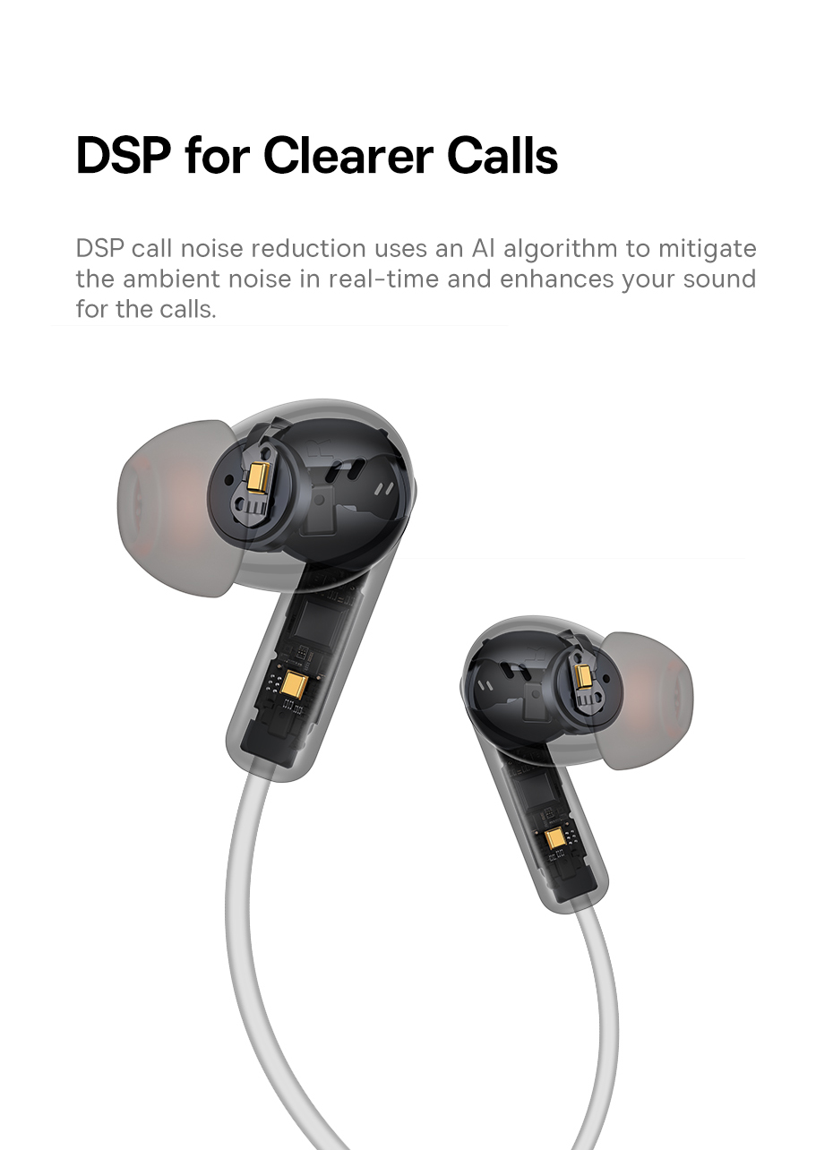 chube Tai Nghe Bluetooth Baseus Bowie U2 Neckband Wireless Earphones Black