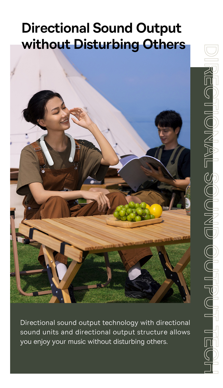 chube Loa đeo cổ Baseus AeQur N10 NeckSpeaker