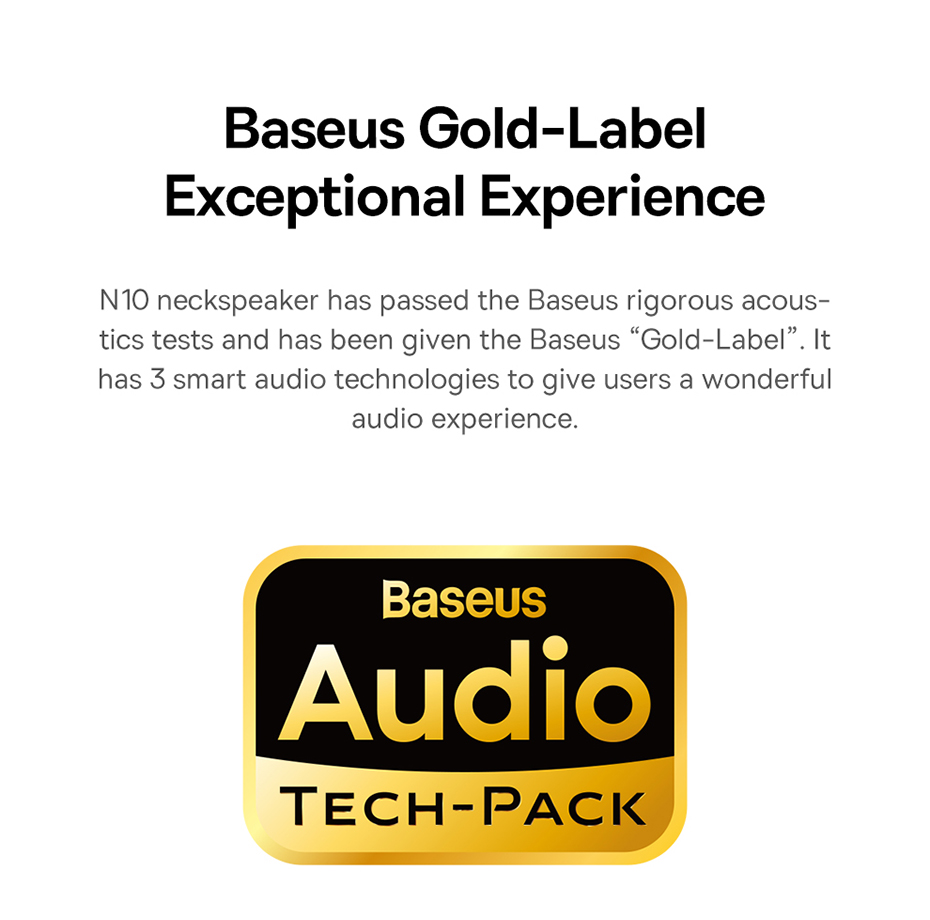 chube Loa đeo cổ Baseus AeQur N10 NeckSpeaker