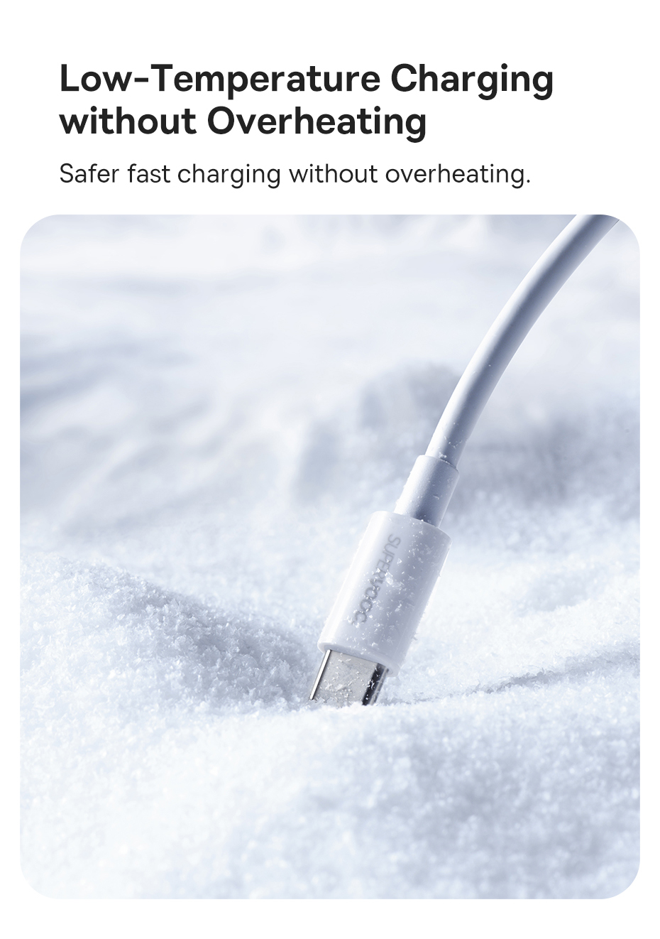 chube Cáp sạc nhanh 65W SUPERVOOC Baseus Superior Series Fast Charging Data Cable USB to Type-C