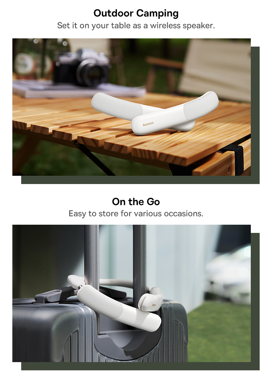 chube Loa đeo cổ Baseus AeQur N10 NeckSpeaker