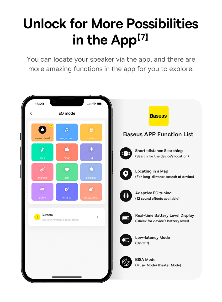 chube Loa đeo cổ Baseus AeQur N10 NeckSpeaker