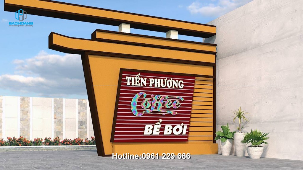 Làm biển quảng cáo tại Long Biên