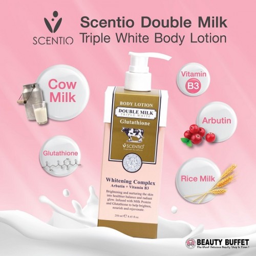 Lotion Beauty Buffet Scentio Double Milk Triple White
