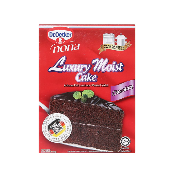 Bột Làm Bánh Luxury Moist Cake Socola Dr.Oetker Nona 520g