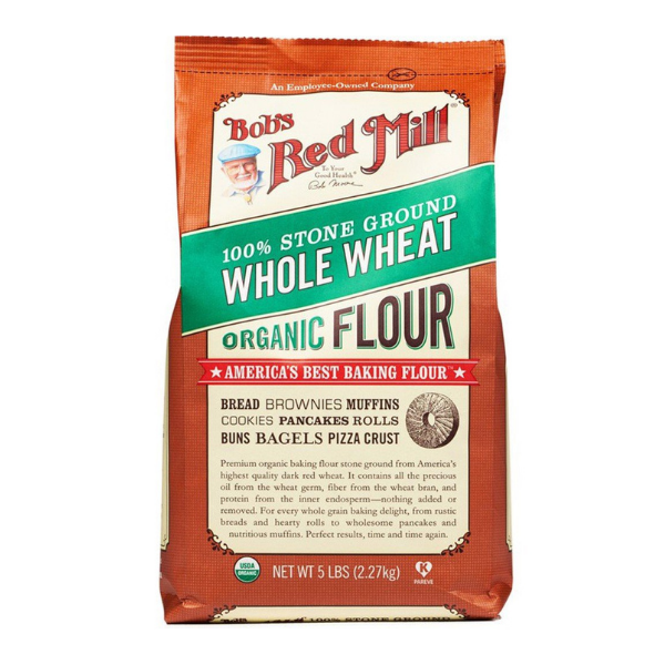 Bột mì Nguyên Cám (hữu cơ) Bob's Red Mill 2.27kg