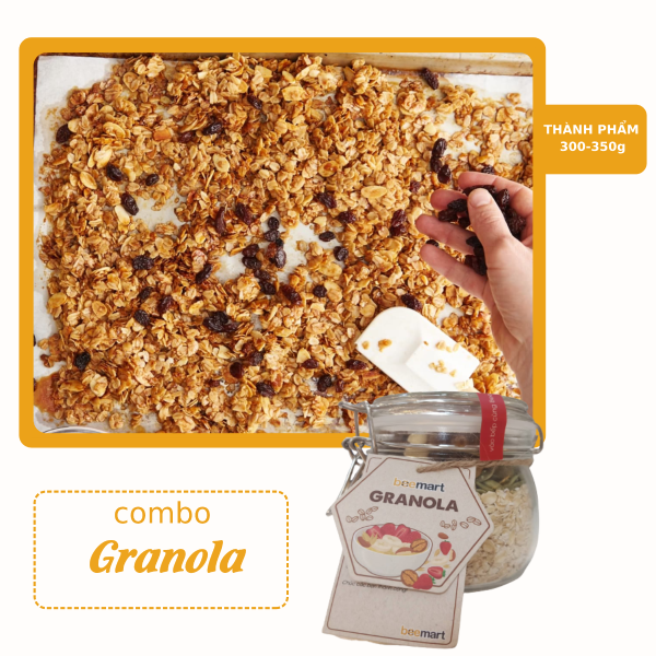 Set nguyên liệu granola