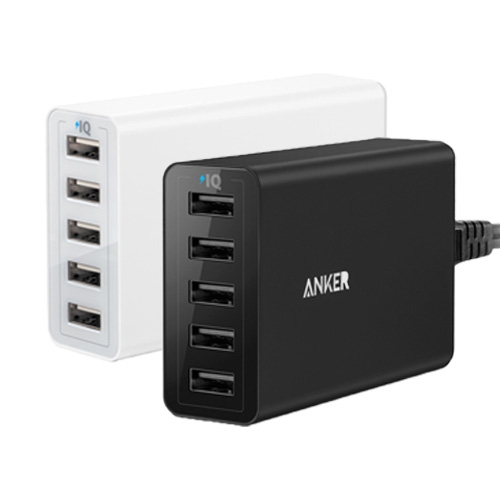 Sạc Anker® 40W 5-Port High Speed Desktop USB Charger with PowerIQ Technology