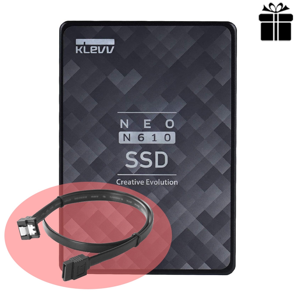 SSD KLEVV Neo N610 256GB 2.5-Inch SATA III 3D-NAND (SK Hynix) K256GSSDS3-N61