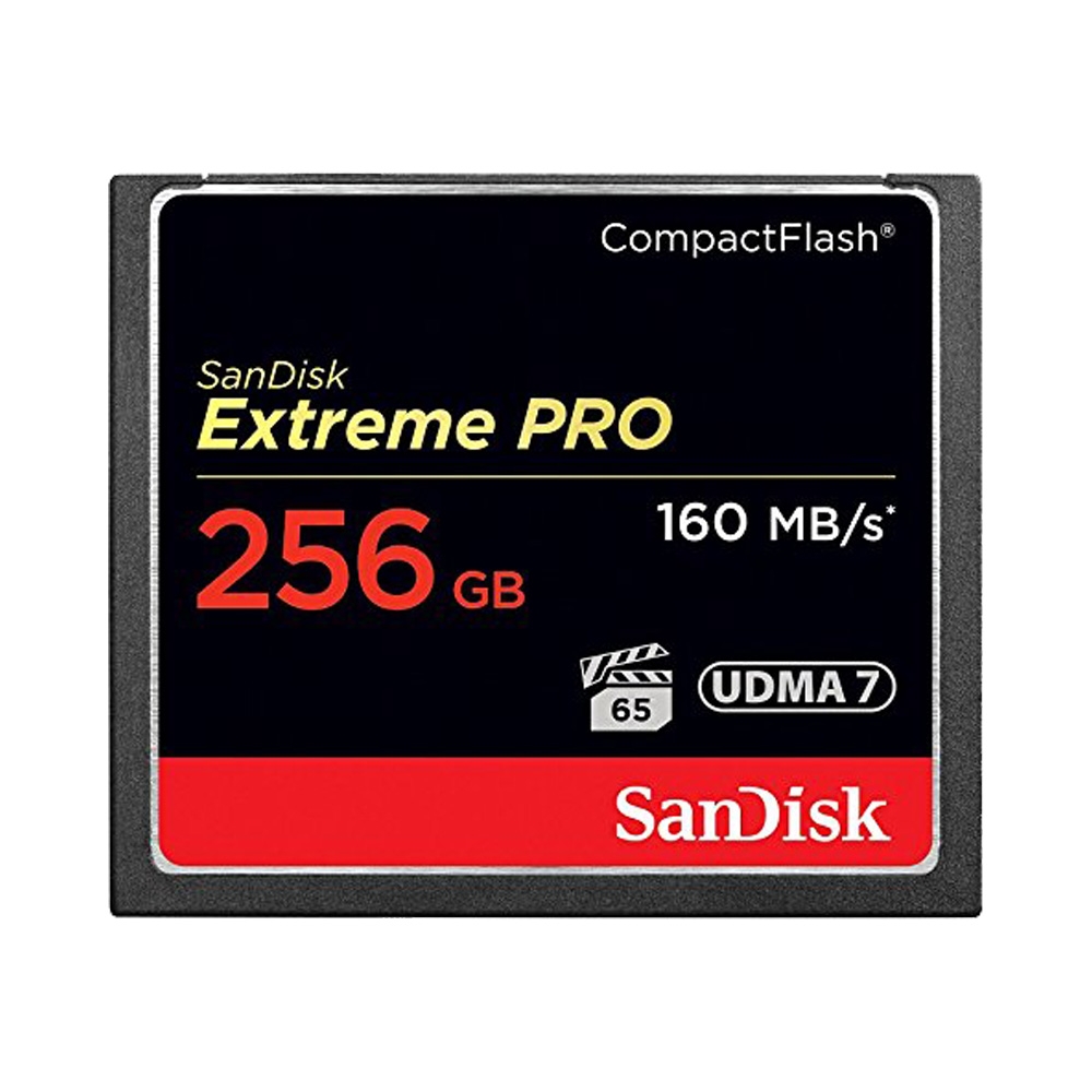 Thẻ nhớ CF SanDisk Extreme Pro 160MB/s 256GB 1067X SDCFXPS-256G-X46