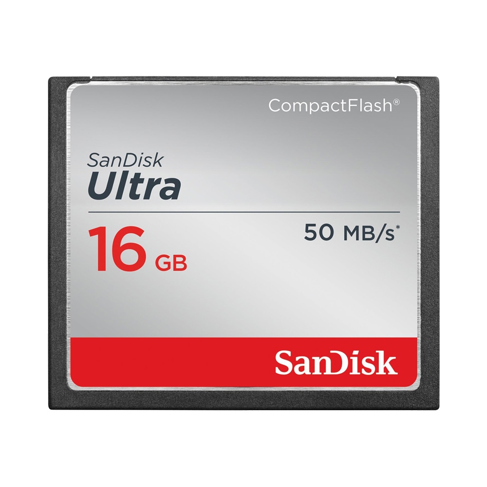 Thẻ Nhớ CompactFlash (CF) SanDisk Ultra 16GB 333X SDCFHS-016G-G46