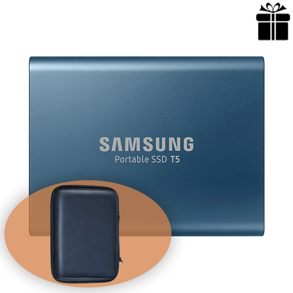 Ổ cứng di động 500GB External SSD Samsung T5 USB 3.1 Gen 2 MU-PA500