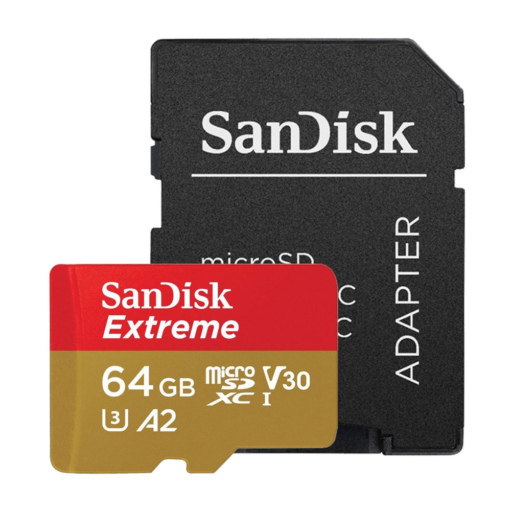 Thẻ Nhớ MicroSDXC SanDisk Extreme V30 A2 64GB 160MB/s SDSQXA2-064G-GN6MN